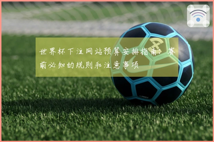 世界杯下注网站预算安排指南：赛前必知的规则和注意事项
